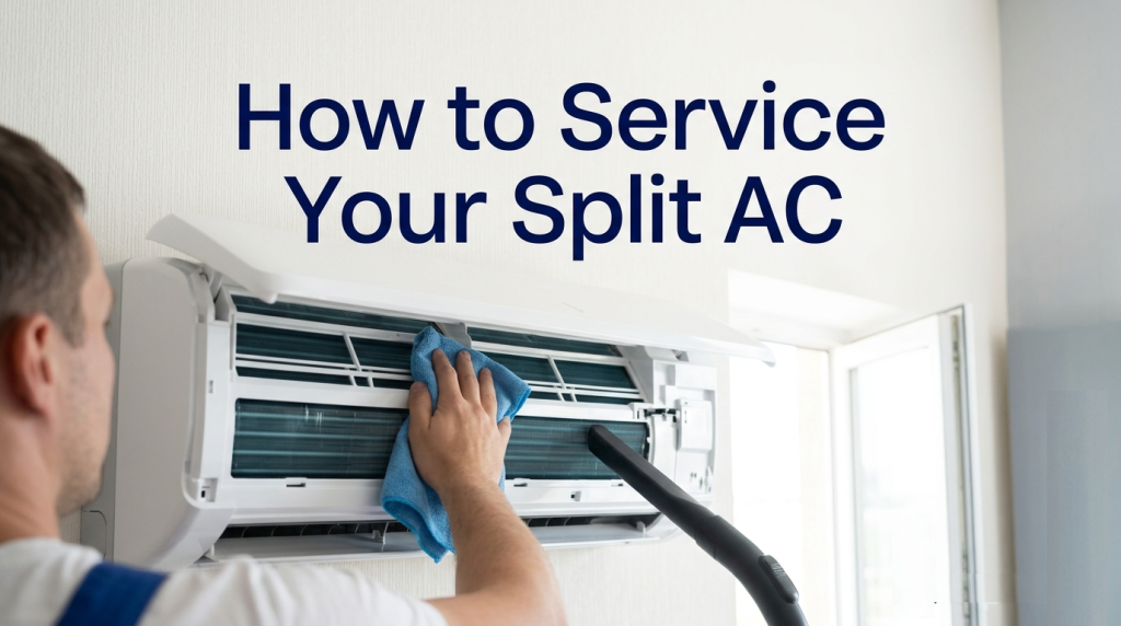 How to service your split AC