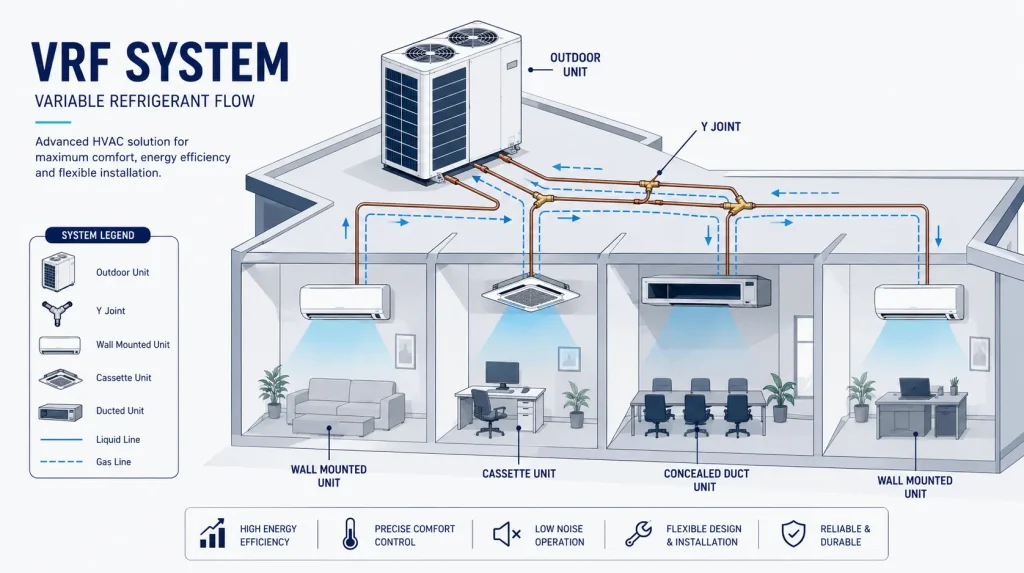 VRF SYSTEM COMPONENTS- Maqsood and Sons